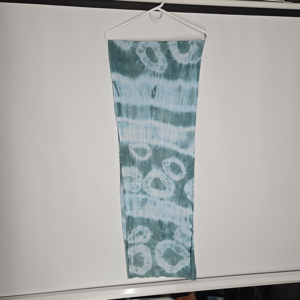Geeen Stretchy Tie-Dye Scarf